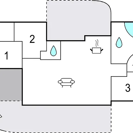 Dom wakacyjny Smorblomstvaenget X Nordenbro Vesteregn
