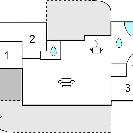 Smorblomstvaenget X Dom wakacyjny Nordenbro Vesteregn